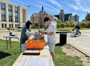 paper making library mall holding history